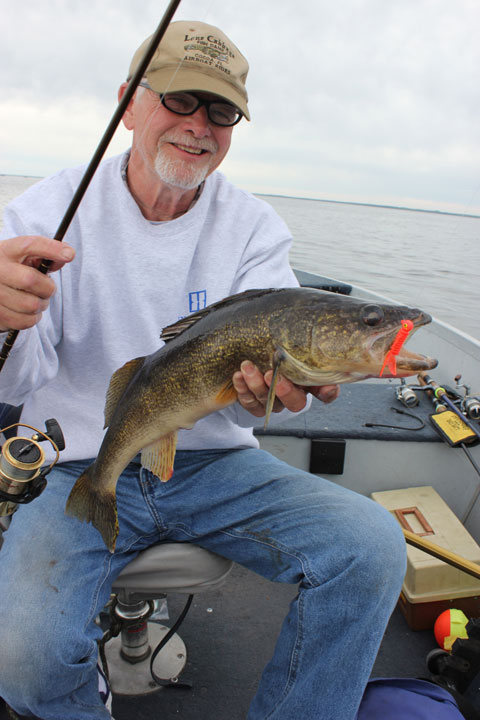 Walleye Early Season Snap Jigging