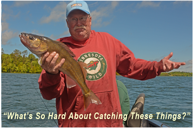 The Quick and Dirty on Chasing Suspended Summer Walleye With Harnesses