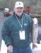 Minnesota Governors Fishing Opener, Governor Jesse Ventura shows off a nice Lake Trout caught on pokegama lake in Grand Rapids, Minnesota