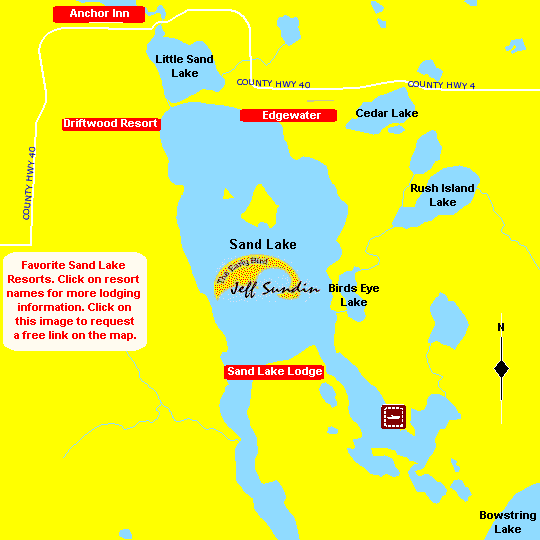Sand Lake Map