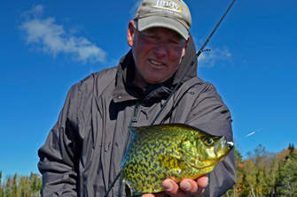 image of crappie caught on lindy tungsten toad