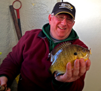 Bluegill Ice Fishing