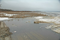 Bowstring Lake Ice Conditions