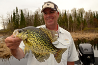 Crappie caught by Mark Huelse