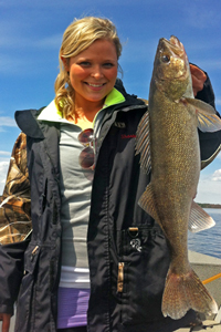 Walleye Caught by Sharae Williams Lake Winnibigoshish