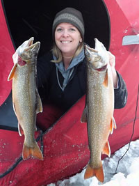 Ice Fishing Trout