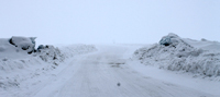 Highbanks Ice Fishing Road
