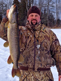 Ice Fishing Northern Pike