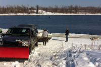 Rainy River Birchdale landing