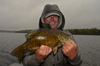 Smallmouth Bass caught by Dick Williams on Turtle Lake