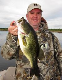 Largemouth Bass caught on Bowstring Lake