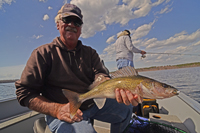 Walleye Caught By Roger Will on Cutfoot Sioux