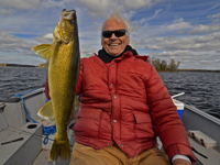 Pokegama Lake Walleye caught by Bob Carlson