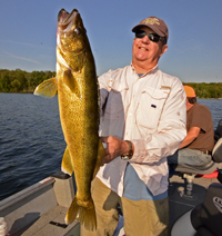 Bruce Champion With Pokegama Lake Walleye