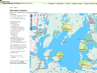 image of Leech Lake Map