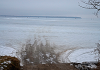 image of ice conditions at Bowens Flats