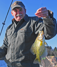 image of Terry with big Crappie
