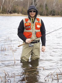 image of Jesse Clusiau Fishing