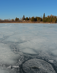 image of chunky looking ice