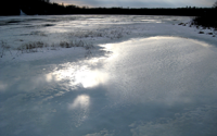 image of ice conditions in northern minnesota