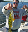 image of angler with jumbo perch