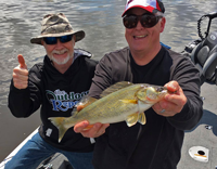 image of Jim Carpenter with nice Walleye