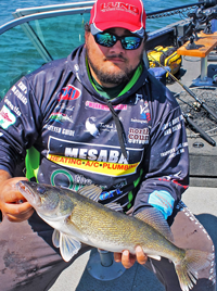 image of andy walsh at aim tournament big stone lake