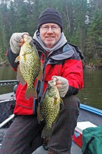 image of Scott Clusiau with nice crappies