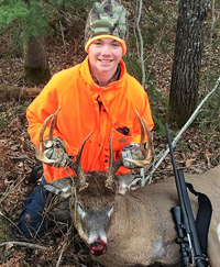 image of jager nash with nice buck