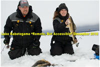 image of Dawn and Kent Keeler of Kabetogama outdoors