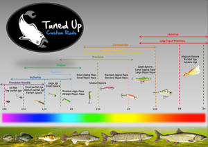 image of rod action chart