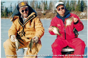 image of ice fishermen