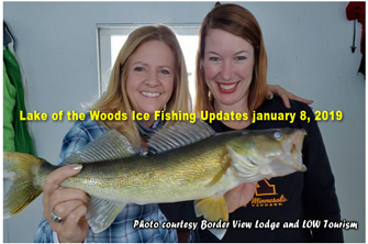 image of women with big walleye