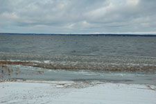 Ice Conditions Bowstring Lake Dec. 3, 09