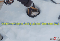 image links to viedo that teaches how to locate walleyes in large lakes during winter