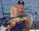 Annalee Sundin, Rainy Lake Walleye, 7/3/02