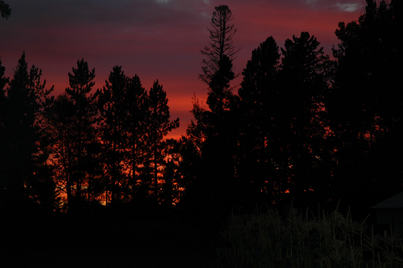 Sunset Deer River