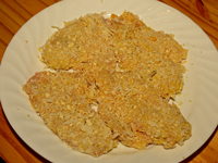 Coconut Fsih Ready For Frying Pan