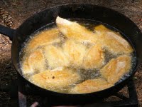 Walleye Fillets in Pan