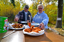 Finished Walleye Shore Lunch