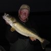 Walleye Fishing Pro Jeff Sundin with a 28 inch Walleye 10-17-05