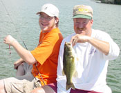  Largemouth Bass on the weed line, a traditional mid summer fishing approach in Northern Minnesota