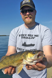 image of nice walleye