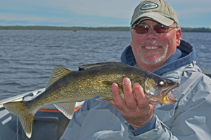 image of Don Hook with Walleye