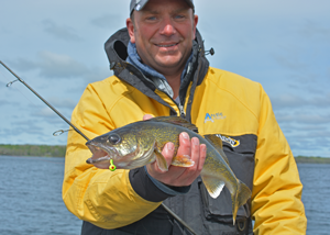 image of cliff hook with walleye