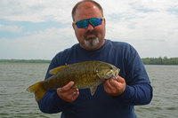 image of dillon with nice smallmouth