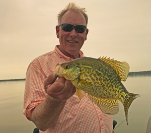 image of crappie guide jeff sundin 