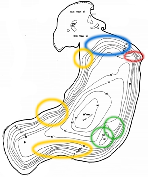 image of lake map