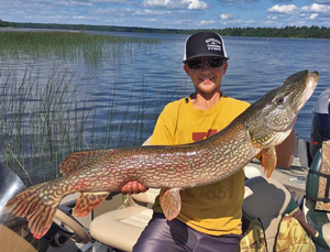 image of huge northern pike