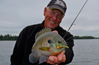 image of jeff sundin with bluegill